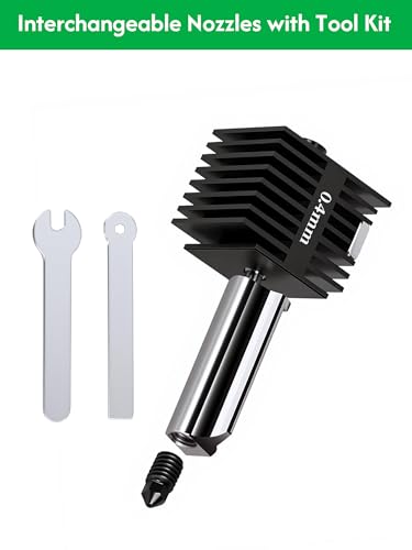 Hotend Kit for Bambu Lab A1/A1 Mini 3D Printer, Hardened 0.4mm Nozzles and 0.2/0.6/0.8/0.4mm Nozzle with Silicone Sock Tool Accessories Kits - color: A1_Mini