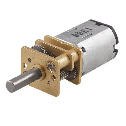 uxcell DC6V 300RPM High Torque DC Motor, Gearwheel Gear Engine Robot