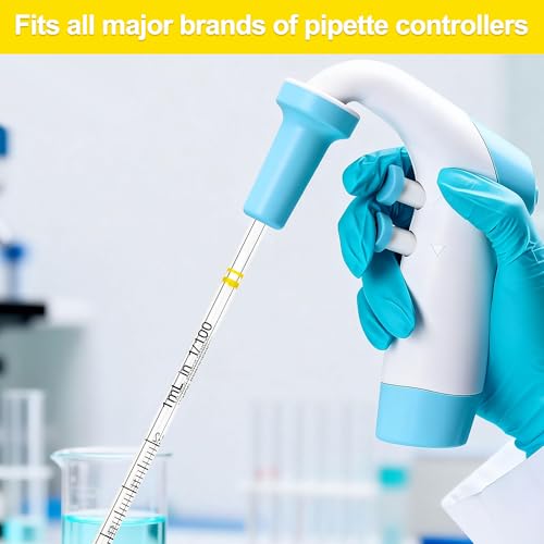 Serological Pipette 1ml Serological Pipettes,Individually Packaged, Pack of 100 - size: 1ml-100pcs