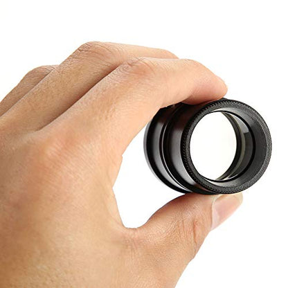 Microscope Eyepiece, WF006G-a WF10X 22mm Wide-Angle Eyepiece Stereo Microscope Ocular Lens 30mm