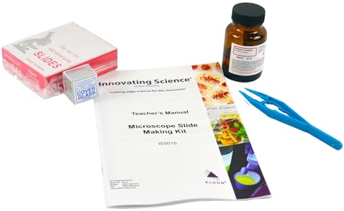 AmScope SK-1 Microscope Slide Making Kit - Synthetic Balsam Slides