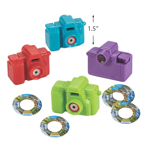 Fun Express Mini Camera Habitat Viewers - 24 Pieces - Educational and Learning Activities for Kids