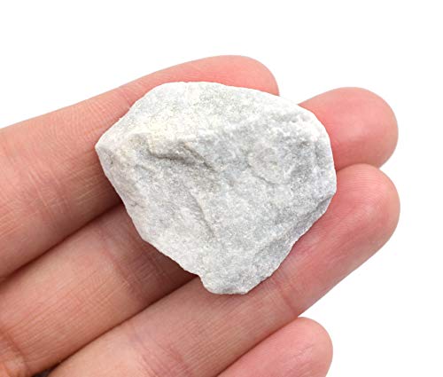 EISCO Porphyritic Granite & Coarse White Marble Rock Specimens, 12 Pc