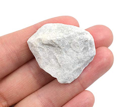 EISCO Porphyritic Granite & Coarse White Marble Rock Specimens, 12 Pc
