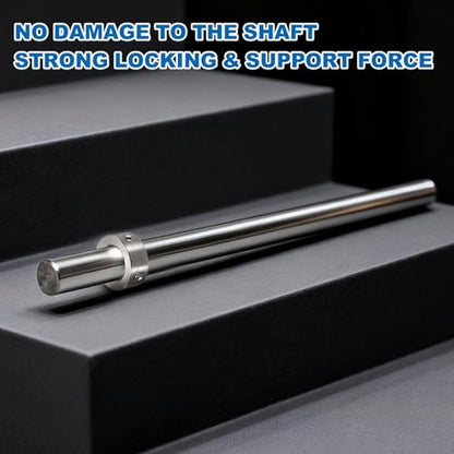 MECCANIXITY 4Pcs Shaft Collars 8mm Bore 1 Screw 16mm OD 8mm Thick - size: 8mm ID 16mm OD 8mm H with 1 Screw