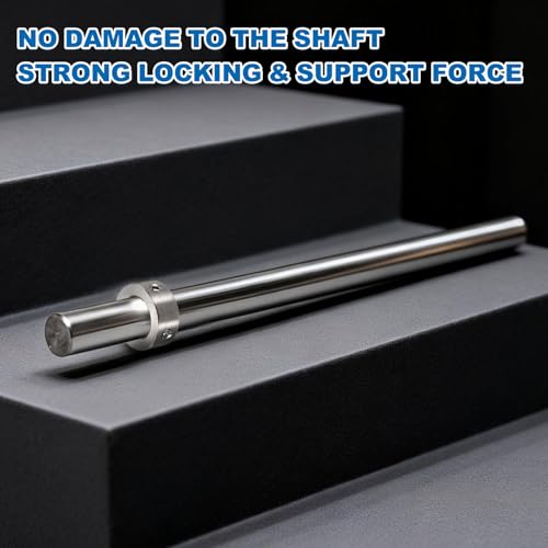 MECCANIXITY 4 Pcs Shaft Collars, 14mm Bore Solid Stainless Steel Set 1 Screw Shaft Collar 25mm OD 12mm Thickness for Motor Garden Cart Pulley Machinery and Industrial Use - size: 14mm ID 25mm OD 12mm H with 1 Screw