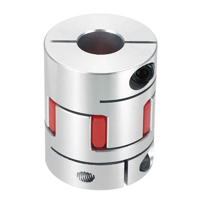 MECCANIXITY Aluminum Shaft Coupling 8mm to 16mm Flexible Spider Coupling L50mm x D40mm Coupler Jaw Spider Shaft Joint Connector for 3D Printers DIY Encoder CNC Router Milling Machine - size: D40mm Fit 8mm to 16mm