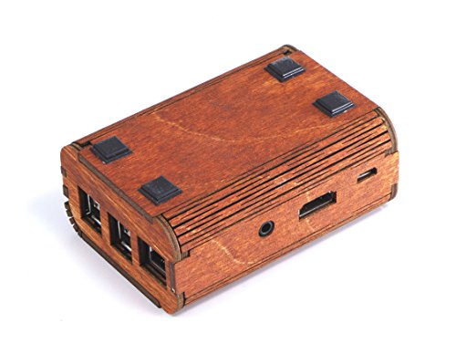 C4Labs FlexPi Case for Raspberry Pi3, Pi2 and B+ (Red Raspberry)