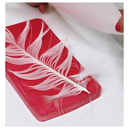 Gelli Arts Printing Plates, Gel Art Printing Plates, Gel Plate Assortment, Renewable Rectangular Printing Surface 3x5 Inch