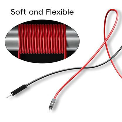 Goupchn Stackable Banana Plug to Breadboard Male Jumper Wires - size: Breadboard Male to Banana Plug
