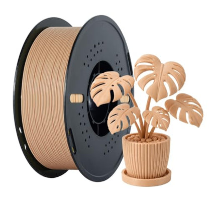 Kingroon Skin PLA Filament 1.75mm ±0.02mm, Easy to Print Low Warping, Natural Skin Tone 1kg Spool fo FDM Printers - color: 1kg Skin
