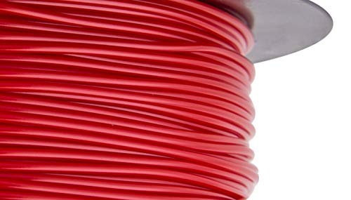 HATCHBOX 1.75mm Red PLA 3D Printer Filament, 1 KG Spool, Dimensional Accuracy +/- 0.03 mm, 3D Printing Filament - color: Red
