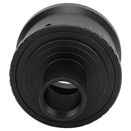 Lens Adapter, 23.2mm Microscope T Mount Tube T2 Mount Camera Adapter for E Mount Camera, M42x0.75 Interface, for Biological Microscope