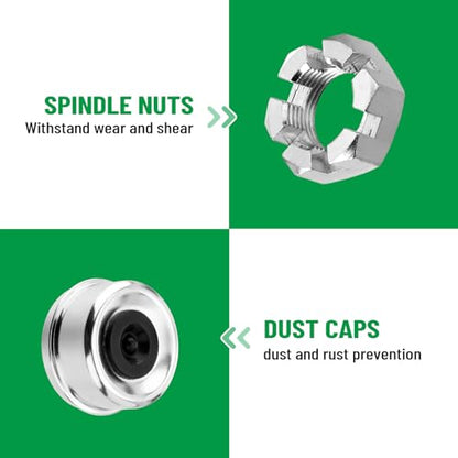 4 Sets Trailer Hub Wheel Bearing Kit 25580/25520 LM67048/LM67010 - size: 25580 LM67048-Set of 4
