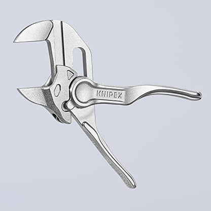KNIPEX Tools 86 04 100 Pliers Wrench XS, 4", Silver - size: 4-Inch, style: Wrench