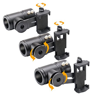 Dual View Scope Phone Adapter for Optical Scopes