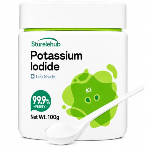 Potassium Iodide 100g, Fast-Acting Catalyst, Elephant Toothpaste - size: 100g