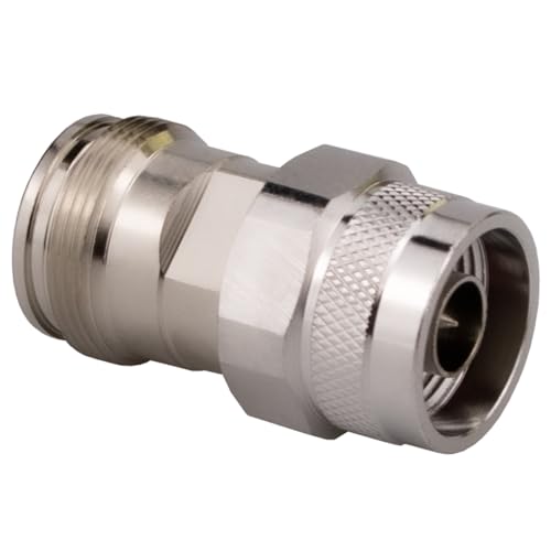 4.3/10 Mini Din Female to N Male Adapter 4.3-10 MiniDIN Adaptor Low PIM 160dBc (4.3-10 Female to N Male) - color: 4.3-10 Female to N Male