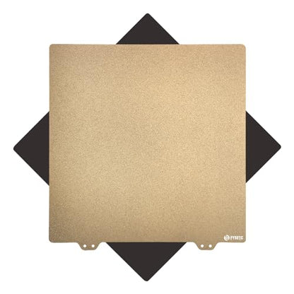 330x330mm Double Side Texture PEI Build Plate - FYSETC Neptune3 Plus Part - Flexible Spring Steel Sheet: Neptune4 Plus Heated Bed Cover Fit QiD X-Max Core-XY Trox X5SA Pro Geetech A30 Pro