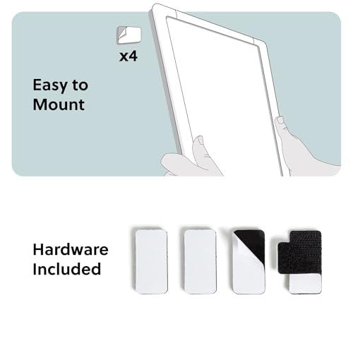 U Brands Dry Erase Whiteboard, 11" x 14", Small Whiteboard, Green Frame - color: Sage Green