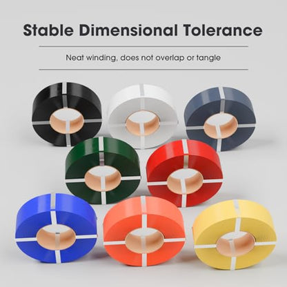 eSUN PLA+ Refilament 1.75mm, 3D Printer Refill PLA Plus, Dimensional Accuracy +/- 0.03mm, 1KG Spoolless 3D Printing Filament for 3D Printers, White - color: White-tz, size: PLA+ Refilament 1.75mm 1KG