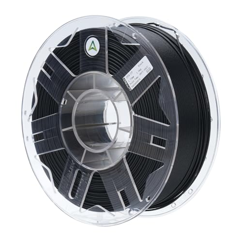 Creality PPA-CF 1.75mm Filament, 15% Carbon Fiber, Black, 1-Pack, 1KG - color: Ppa-cf-black, size: 1kg