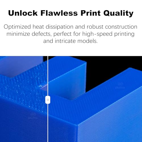 2 Pack 0.4MM Centauri Carbon Hotend with Brass Hardened Steel Nozzle, 3D Printer Print Head Extruder Part for Elegoo CC Accessories with Extra 2 Silicone Covers and 2 Nozzle Cleaners - color: 2 Pack Hotend Kit