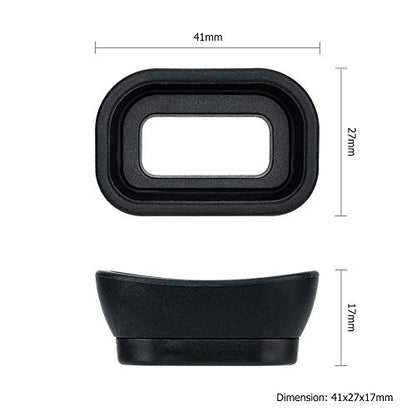 Kiwifotos FDA-EP17 Viewfinder Eyecup Eyepiece for Sony A6400 A6500 A6600 - size: Sony FDA-EP17 Replacement