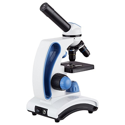 AmScope M162C-2L-PB10 1000X Dual Light Glass Lens Metal Frame Microscope - style: M162C-2L-PB10