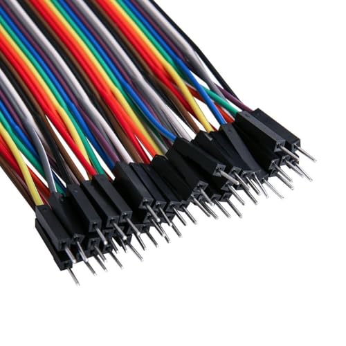 ELEGOO 3PCS OLED Modules and 120pcs Dupont Wires Bundle, for Visual Interfaces, Sensor Readouts, IoT Dashboards and DIY Coding Projects