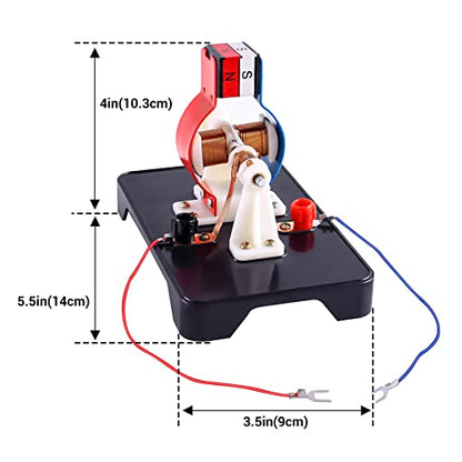 Electric Motor Kit, Icstation DIY Model Motor 3V 6V DC Motors Simple Assemble Kit for Adult