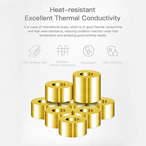 Ender 3 V2 Neo 5pcs Silicone Sock and 10pcs 0.4mm Nozzle