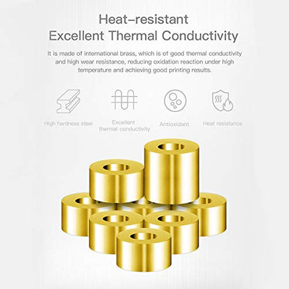 Ender 3 V2 Neo 5pcs Silicone Sock and 10pcs 0.4mm Nozzle