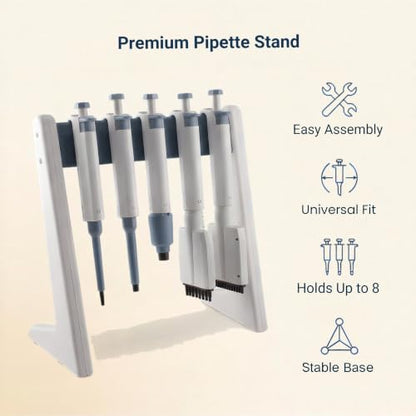 Linear Pipette Stand, Micropipette Holder