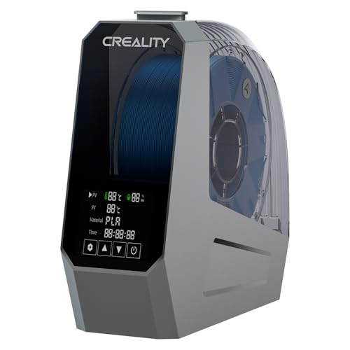 Creality Space Pi Filament Dryer Box, Double 360° Heating with Fan & Touch Screen, 3D Printer Dry Box for PLA PETG ABS TPU Nylon (1.75/2.85/3mm) - size: Creality Space Pi