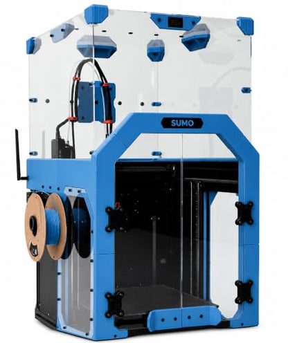 Sumo Prusa XL Enclosure Kit, Clear Acrylic Panels with Hygrometer, Magnets, Fasteners and Hex Rods, Dust Protection for 3D Printer, Printed Parts Not Included - color: Clear