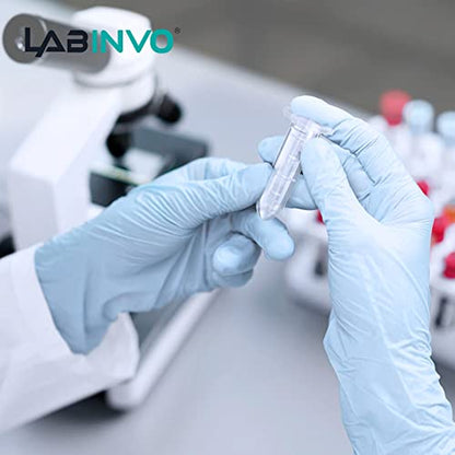 2ml Sterile Microcentrifuge Tubes with Safe-Lock Cap, Pack of 500, Max.RCF15000×G Round Bottom Centrifuge Tubes, PP Material, Molded Graduation 10.3x40.5mm, IN-MT20A - style: 2mL, 500PCS,Sterile