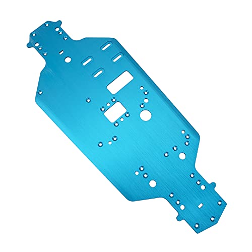Aluminum Alloy Chassis Plate 02001 Replacement Upgrade Parts Compatible with Redcat Racing HSP 94101 94102 1/10 RC Car