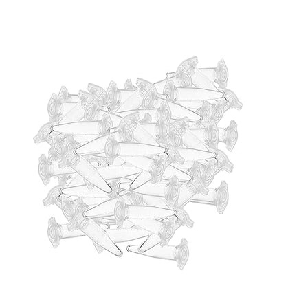 Othmro 0.5ml Conical Centrifuge Test Tubes with Snap Cap 1000pcs, Lab Test Container Vial Test Tube Liquid Sample Storage Centrifuge Tube for Beads Yeast Specimen Sample Laboratory