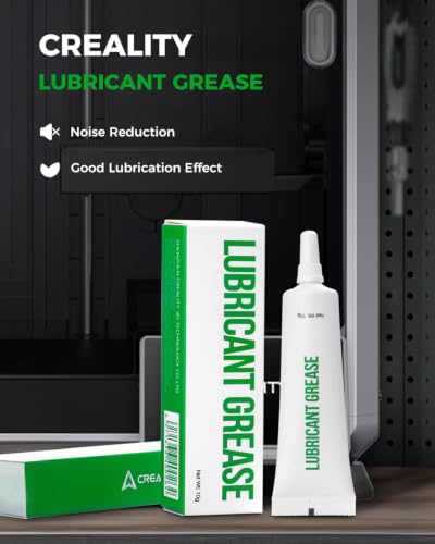 Creality Official Lubricant Grease, 3D Printer Gear Grease, Reduce Noise Enhanced Lubrication for All 3D Printers, Lead Screw, Guide Rails, Linear Rods, 3D Printers Parts, 1 Pack - style: Lubricant Grease