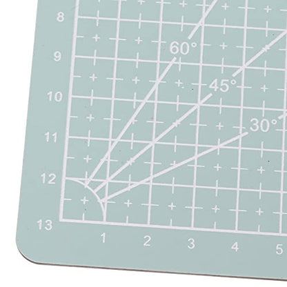 Generic A5 Cutting Mat, Self Healing PVC Grid Lines Board for Paper Leather Fabric, with Anti Skid Design to Protect Work Surface