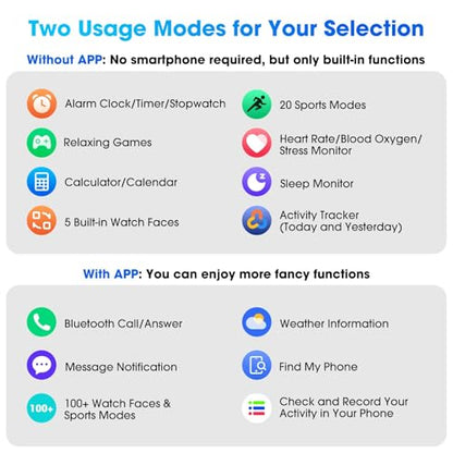 Pedometer Watch Senior Friendly No App No Phone Required, Step Counter - color: Purple