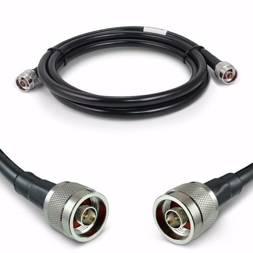 Proxicast 6 ft N Male to N Male 50 Ohm Low-Loss CFD400 Coax Cable Assembly - size: CFD400, style: 6 ft
