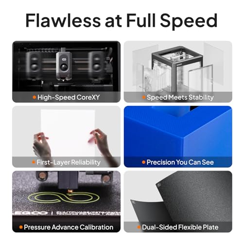 ELEGOO Centauri Carbon 2 Combo 3D Printer, Multicolor Printing