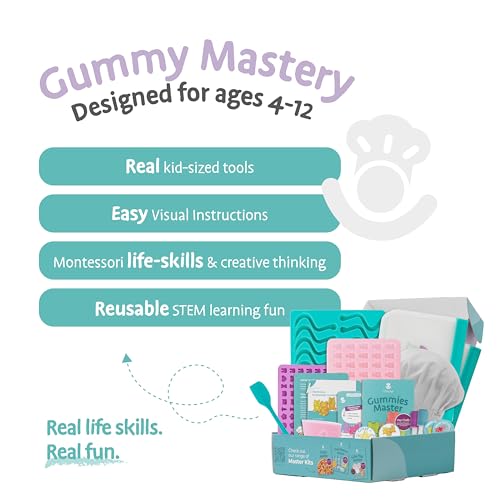 Tovla Jr. Kids Gummy Making Kit | Real Reusable Candy Science | Ages 6-12 - style: Gummy Making Kit