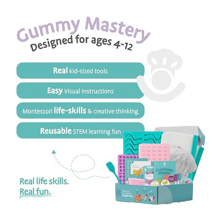 Tovla Jr. Kids Gummy Making Kit | Real Reusable Candy Science | Ages 6-12 - style: Gummy Making Kit