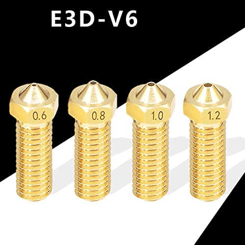 dophee Volcano Nozzle 3D Printer Extruder Print Head and Heater Block Kit