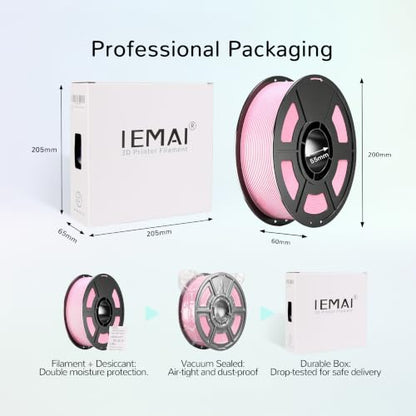 IEMAI High Speed PETG 3D Printer Filament 1.75mm, 600mm/s, 1kg, Brown - color: Brown