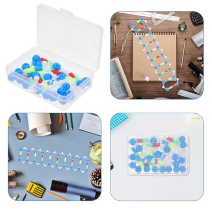 VOSAREA DNA Model Kit for Classroom Double Helix Molecular Model Kit for Teaching Genetics Structure Science Classroom Decor 1 Set