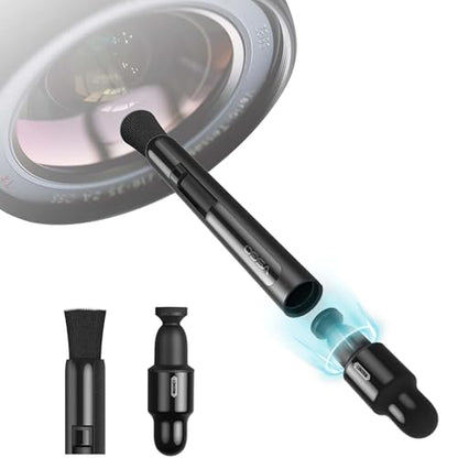 VSGO Lens Cleaning Pen with Power Switch and 2 Replaceable Carbon Tips
